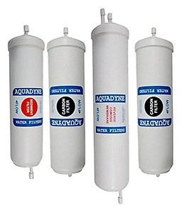 Aquadyne Inline Quickfit RO Service Complete Filter Kit 100 GPD price in India.
