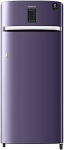 SAMSUNG 225 Liters 4 Star Direct Cool Single Door Refrigerator with Stabilizer Free Operation (RR23A2F3X9U/HL, Paradise Bloom Blue) price in .