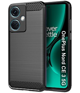 NBOX - Hybrid Covers Compatible For Rubber OnePlus Nord CE 3 5G ( Pack of 1 )