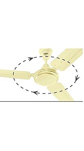 Eveready FAB 1200 mm Ceiling Fan, Brown price in India.