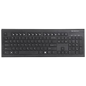 Zebronics Zeb- DLK01 USB Multimedia Keyboard(Black) price in India.