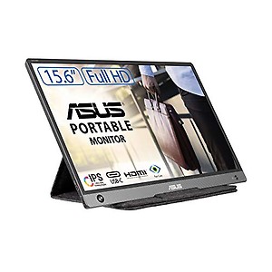 ASUS ZenScreen Portable Monitor 15.6" 1080P FHD Laptop Monitor MB16AH -IPS USB-C & HDMI Travel Monitor, Flicker-free & Blue Light Filter, Smart Cover, Lightweight External Monitor for Laptop & Macbook price in India.