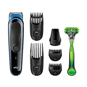 Braun MGK3040 - 7-in-One Multi Grooming and Trimmer Kit (Black) price in India.