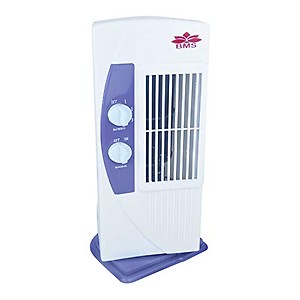 BMS Lifestyle 3 Speed Control Tower Fan Mini Power 80 W, Voltage/Frequency 230V: 50HZ,90 Degree Rotating & Revolving Uses for Home, Shop & Office, Four Way Air Deflection Color May Vary price in India.