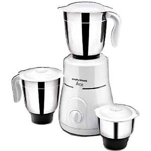 Morphy Richards Ace Plus 750-Watt Mixer Grinder with 3 Jars (White) price in India.