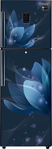 Samsung 324 L Inverter 3 Star  Frost Free Double Door Refrigerator (Camellia Blue, RT34R5438CU) price in India.