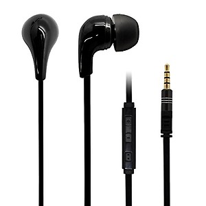 iQualTech Earphones for iPhone - Ceramic Sculpted Earphones with Microphone for Handsfree calling and Remote earphones for iPhone 6, 6+, 5S, 5c, 5, 4, 4S, iPod Touch, iPad Air, iPad Mini, iPad Retina - Black price in India.