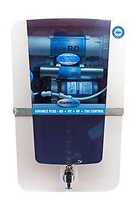 Aquatec Plus - Advance plus 12 ltr RO+UV+UF+TDS Water purifier for home (white blue) work up to 3000 tds price in India.