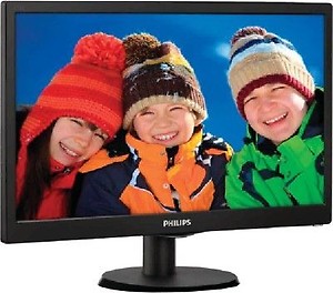 PHILIPS 18.5 inch HD Monitor (193V5LSB23)  (Response Time: 5 ms) price in India.