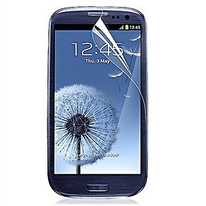 Screen Guard Protector for Samsung I9300 Galaxy S III Mobile price in India.