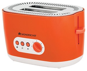 Wonderchef Regalia 780-Watt Toaster (Orange) price in India.