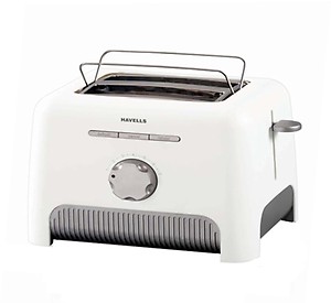 Havells Precise 870-Watt Stainless Steel Pop-up Toaster (White) price in India.