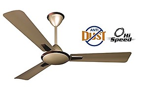 Crompton Aura Prime Decorative Ceiling Fan with Anti Dust Technology (Brown, 48 inch) price in India.