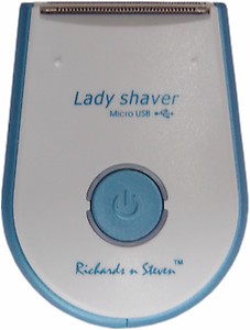 Richards n Steven Rechargeable Ladies' Shaver - RS3999 (White-Blue) price in India.