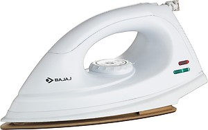 Bajaj DX-7 1000W Dry Iron with Advance Soleplate and Anti-bacterial German Coating Technology, White price in .