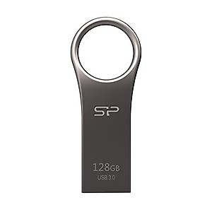 SP Silicon Power 128Gb Usb 3.0 Flash Drive With Keychain Hole Key Ring Design, Waterproof Dustproof Metal Casing Thumb Drive Pen Drive Memory Stick - Jewel J80 Series price in India.