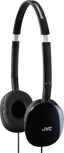 JVC HAS160B Flats Lightweight Headband Headphones (Black) price in India.