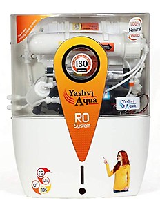 yashviaqua Water Purifier Ro+UV+Uf+Tds Control Technology Bags, White price in India.