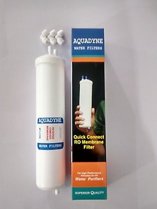 Aquadyne Water Filters Plastic RO Membrane Filter 75 GPD Quickfit type for R.O Systems price in India.