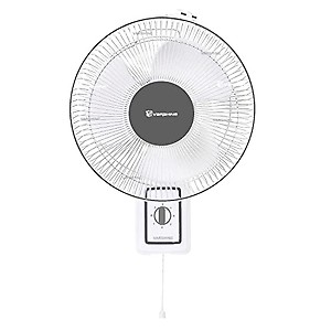 VARSHINE Wall fan High Air Speed Wall Cum Table Fan Small Size 3 Speed Setting with powerful copper touch motor 12 Inch Black 300 mm Wall Fan for home, Office, Kitchen || MAKE IN INDIA || DW231 price in India.