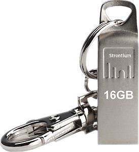 Strontium Ammo 16GB 2.0 USB Pen Drive (Silver) price in India.
