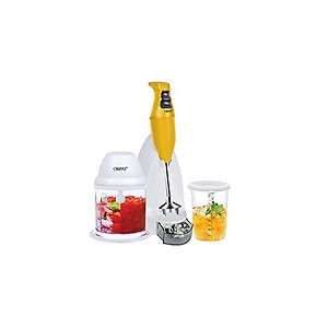 Orpat Hhb-177E Ec 250W Hand Blender with Chopper (Majestic Yellow) price in India.