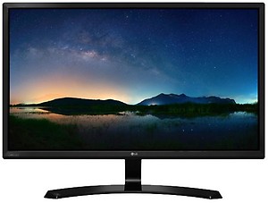 LG 22 inch (55 cm) IPS Monitor - Full HD, IPS Panel with VGA, HDMI, DVI, Audio Out Ports - 22MP58VQ (Black) price in India.