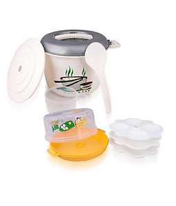 Nayasa Microwave Safe Rice Cooker 3000 ML (Grey) price in India.