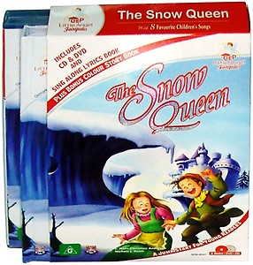 The Snow Queen Story Book (2 Book+DVD+CD) price in India.