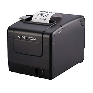 Everycom EC-901 80mm | 3 Inches USB+LAN Interface Thermal POS Receipt Printer (AUTO Cutter, Black) price in India.
