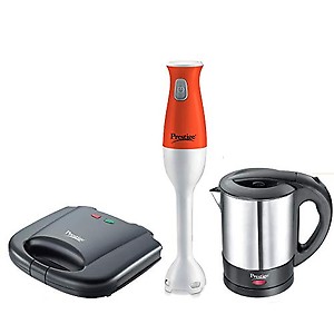 Prestige Breakfast Set PBS 01 - Electric Kettle, Sandwich Toaster and Hand Blender price in .
