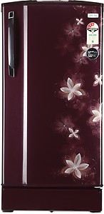 Godrej 185 L Direct Cool Single Door 3 Star Refrigerator with In-Built MP3 Player  (Galaxy Purple, RD EDGE 200 WRF 3.2 WINE RED / RD 1853 PM 3.2 GXY PRP) price in India.