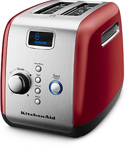 KITCHEN AID 5KMT223GER 1100 W Pop Up Toaster  (Empire Red) price in India.