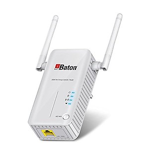 iBall 300M Wi-Fi Range Extender/Access Point/Wireless Repeater/Signal Booster, White- iB-WRR312N price in India.