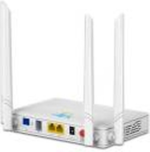 Netlink Hg323Dac Dual Band Fibernet Wifi Router High Speed Upto 1250 Mbps At 5 Ghz + 300 Mbps At 2.4 Ghz-2 Gigabit Ports,4 External Antennas,1 Lan Cable,Wireless Modem,Mu-Mimo-3 Years Warranty,White price in India.