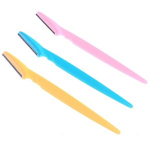 Branded SLB Works New 3 Pcs Random Eyebrow Razor Trimmer Shaper Shaver Hair Remover Eyebrow Trimmer BD price in India.