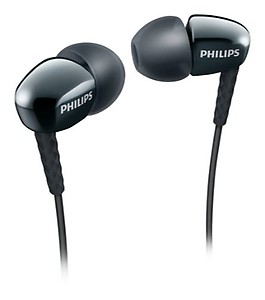 Philips Rich Bass SHE3900BK/00 In Ear Headphones - Black Without Mic price in India.
