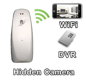 AGPtek for Jasoos Genuine WiFi Air Freshener Hidden Camera Spy Camera with Live Video Viewing price in India.