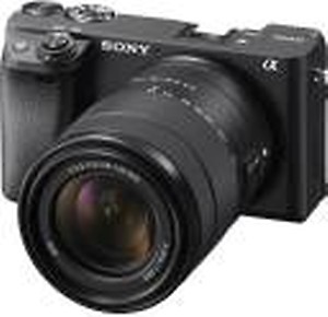 Sony Alpha ILCE-6400M 24.2MP Mirrorless Digital SLR Camera (Black) with 18-135mm Power Zoom Lens (APS-C Sensor, Real-Time Eye Auto Focus, 4K Vlogging Camera, Tiltable LCD) - Black price in India.
