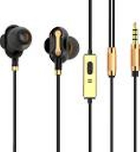 TAGG SoundGear-500 Wired Headset  (Black, Gold, In the Ear) price in India.