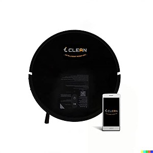 I clean T100 PRO - Black Wet and Dry Intelligent Robotic Vacuum Cleaner (Smart App Enabled, Compatible with Google Assistant & Alexa) price in India.