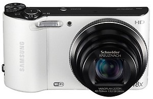 Samsung WB150F Point & Shoot DigiCam with Wifi Sharing Facebook etc + 4GB Card price in India.
