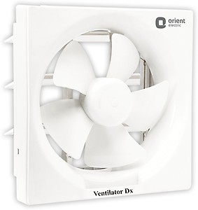 Orient Electric Ventilator Dx 200 mm Silent Operation 5 Blade Exhaust Fan  (White, Pack of 1) price in .