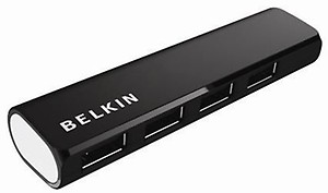 Belkin F4U040SA USB 2.0 4-Ports Hi-Speed Powered Desktop Hub price in India.