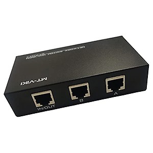 Optimuss 2Ports Button Network Switch Splitter Hub 2-in 1-Out or 1-in 2-Out 100M/10M price in India.