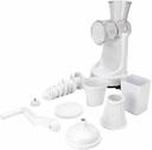 Luxafare Fruit And Vegetable Mixer Juicer Plastic SE0077-3-White 0 Juicer (1 Jar, White) price in .