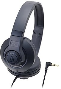 Audio-technica STREET MONITORING Portable Headphone ATH-S300 BK (Black) price in India.