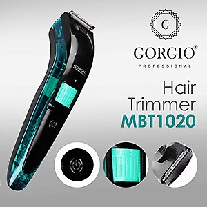 Gorgio Professional Hair Trimmer Mbt-1020, Black price in India.