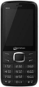 Micromax X610 Dual Sim Phone - Black price in India.