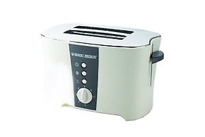 Black+Decker ET122 800-Watt 2-Slice Pop-Up Toaster | Cool Touch Body | Browning Control with 7 levels | Easy Cleaning | 2-Year Warranty-(White) price in India.